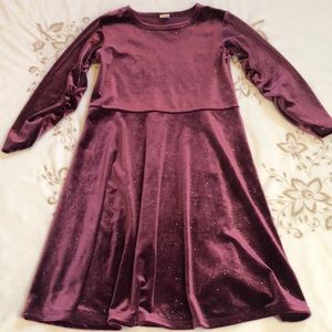 Harper Canyon Purple sparkle dress